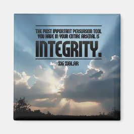 Imã Botão Inspiração de Integridade