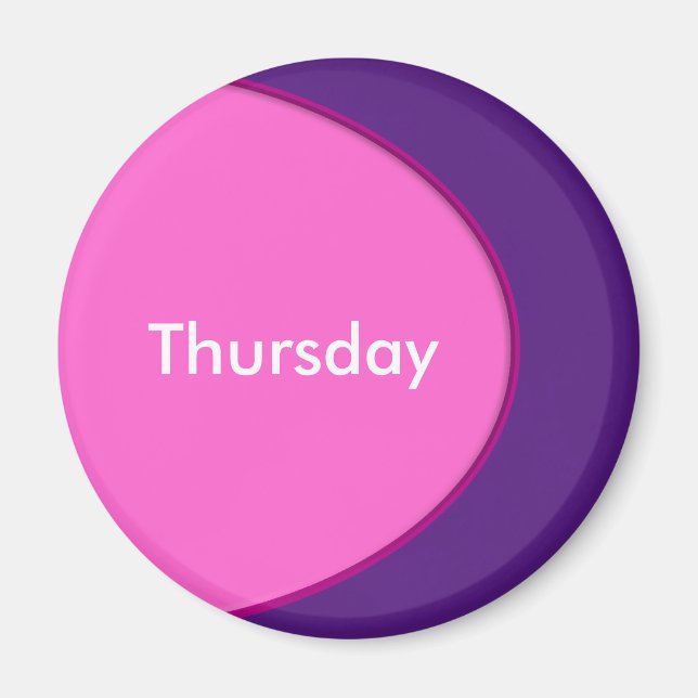 Imã BOTÃO OVAL - rosa + texto e ideias (Frente)