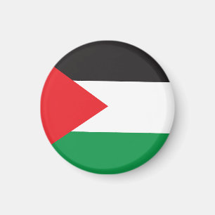 Imã Botão Palestino, Bandeira Palestina Patriótica