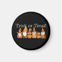 Botão Trick ou Tratar Gnomos