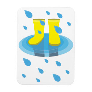 Ímã Botas de Chuva