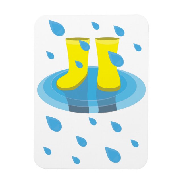 Ímã Botas de Chuva (Vertical)