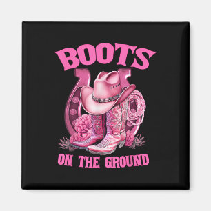 Imã Botas No Chão Country Western Cowboy Cowgirl