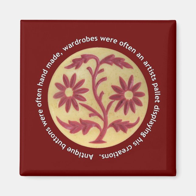 Imã Botões Antigos da Clarita (Frente)