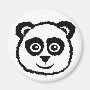 Imã Botões Panda