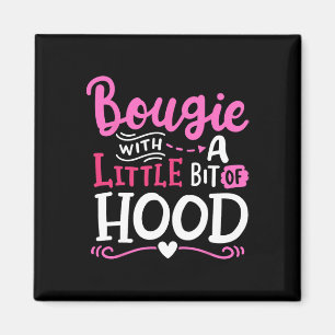 Imã Bougie Com Um Pouco De Negras Engraçadas De Hood