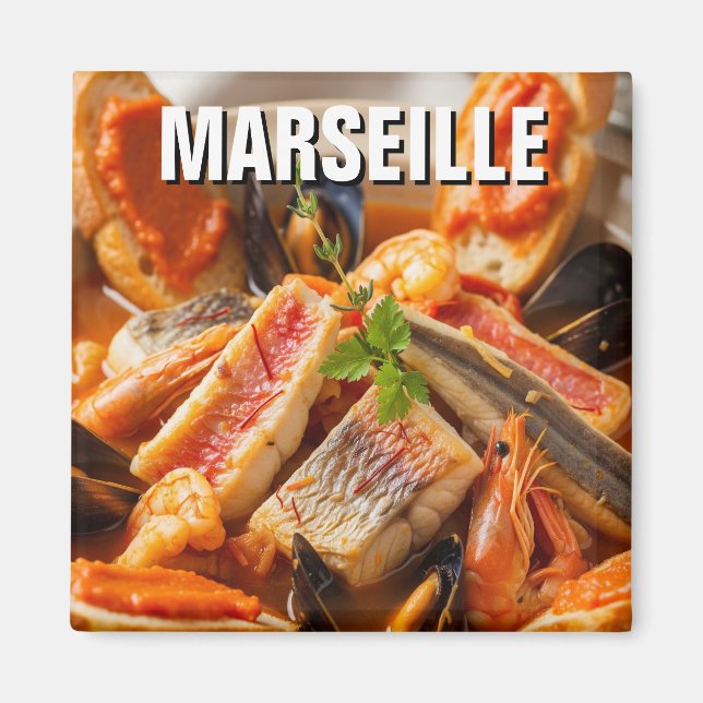 Imã Bouillabaisse Marselha Viagem França (Frente)