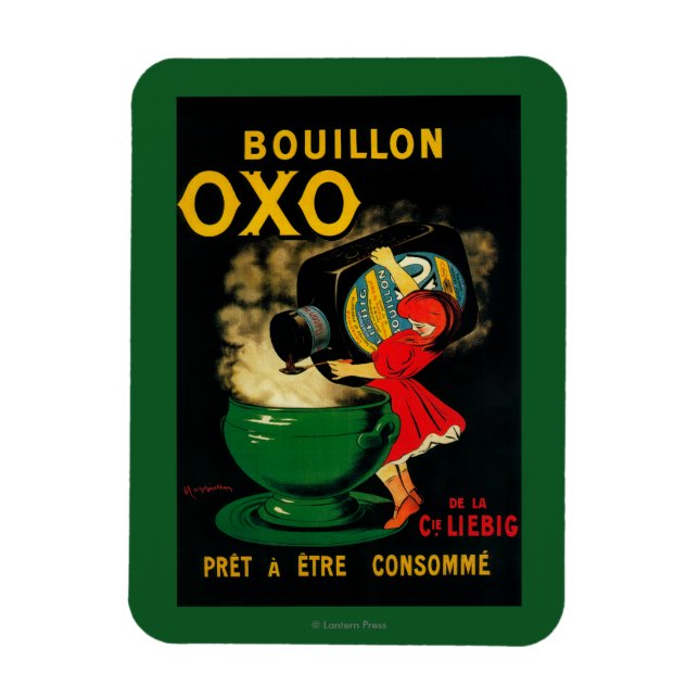 Ímã Bouillon OXO Vintage PoseterEurope (Vertical)