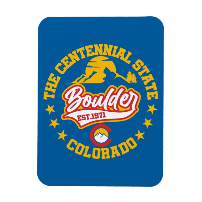 Ímã Boulder, Colorado (Vertical)