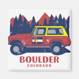 Imã Boulder Colorado Vintage