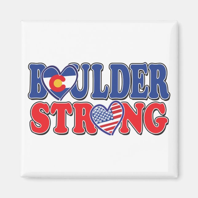 Imã Boulder-Strong-Hearts (Frente)
