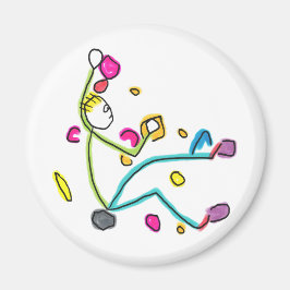 Imã Bouldering Stickman