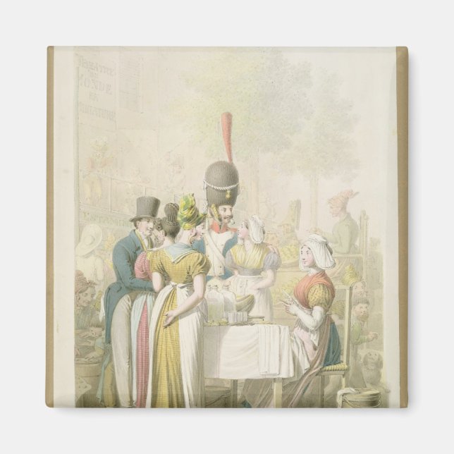 Imã Boulevard du Temple, de Tableau de (Frente)