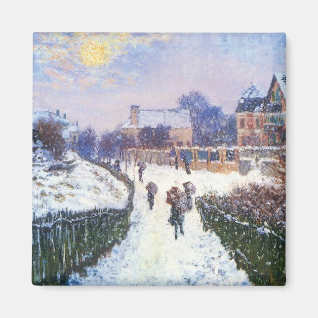 Imã Boulevard Saint Denis Argenteuil de Claude Monet (Frente)