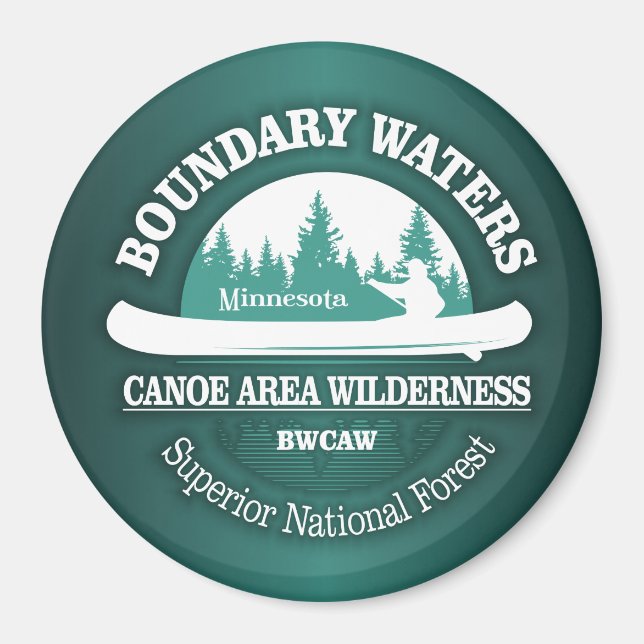 Imã Boundary Waters Canoe Trail Wilderness (Frente)