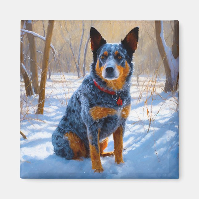 Imã Bovinos Australianos Deixam nevar no Natal (Frente)