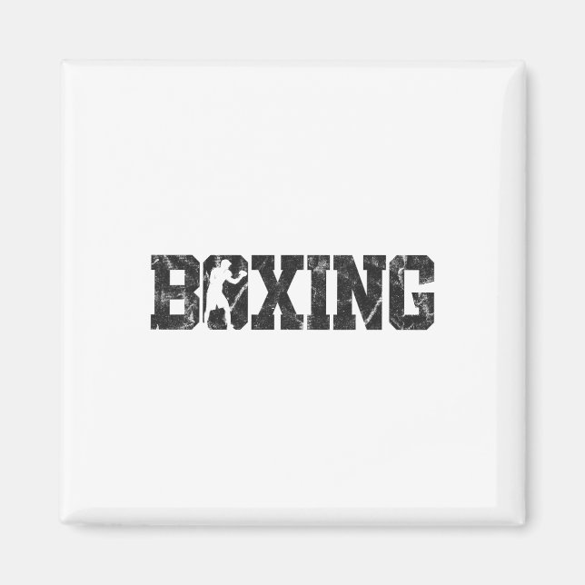 Imã Boxe Boxe Vintage 5  (Frente)