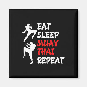 Imã Boxe de Kickboxing Tailandesa Comer Dormir Muay Th