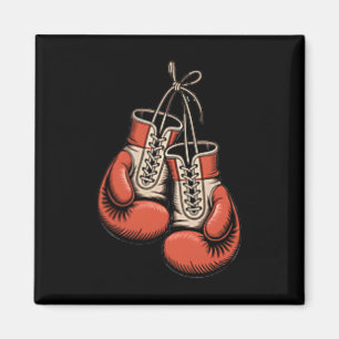 Imã Boxer Boxer American Traditional Tattoo Art Flash