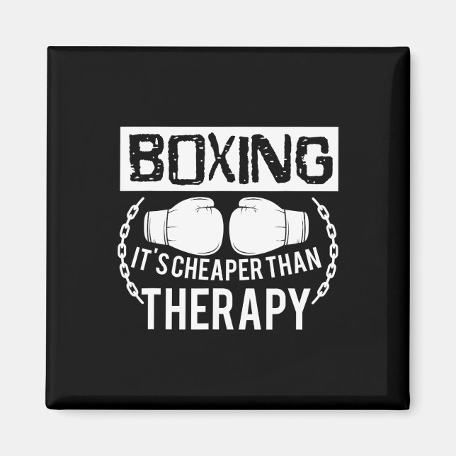 Imã Boxin Engraçado Melhor Do Que Luvas De Terapia Ama (Frente)