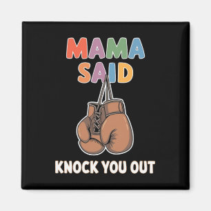 Imã Boxin Kickboxing Mama Disse Knock U Fighting S