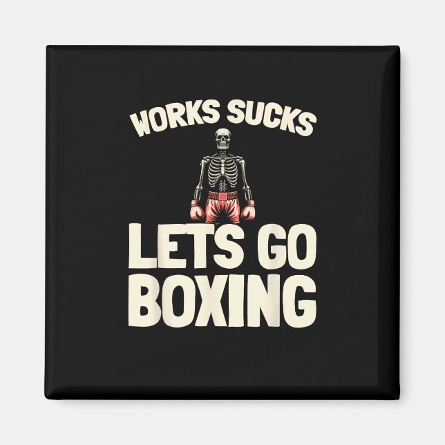 Imã Boxing - Boxer da Luva (Frente)