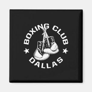Imã Boxing Club Dallas Gama Gráfico Para Um Lov Boxing