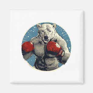 Imã Boxing do Boxer do Urso Polar