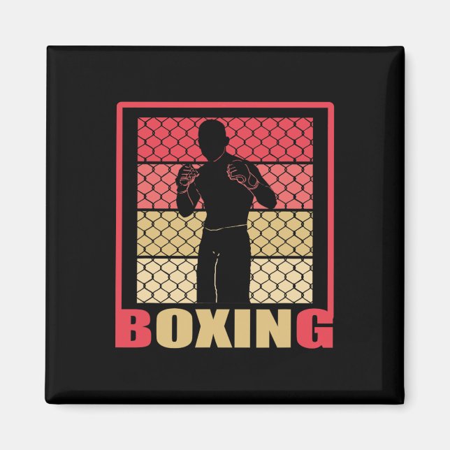 Imã Boxing Forever - Ventilador in a box - Boxer - Gym (Frente)