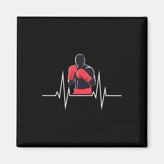 Imã Boxing Heartbeat (Frente)
