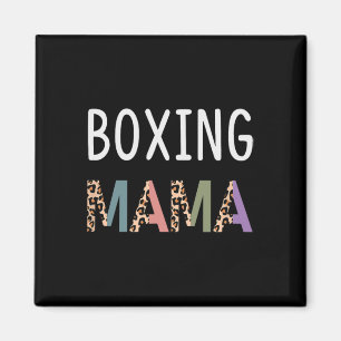 Imã Boxing Mama Boxer Women Gift - Engraçado Boxando M