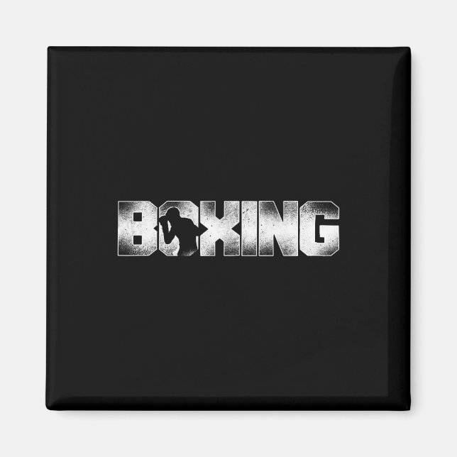 Imã Boxing Vintage Boxing (Frente)
