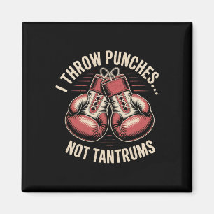 Imã Boxote Quote Forte Punches Zero Drama Punch