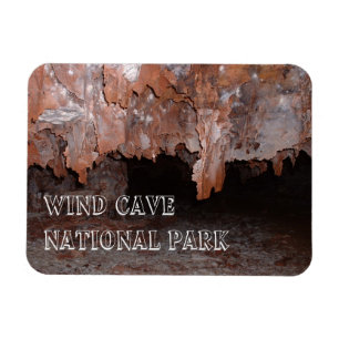Ímã Boxwork, Cave Formations, Wind Cave, Dakota do Sul