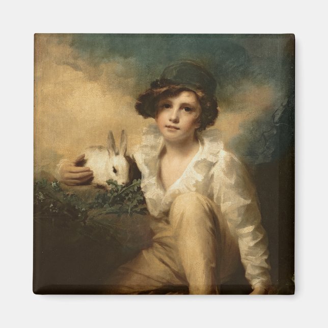 Imã Boy and Rabbit, c.1814 (Frente)