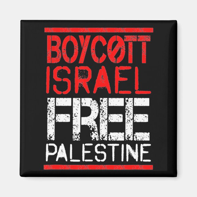 Imã Boycott Israel Palestine Gaza War Awareness  (Frente)