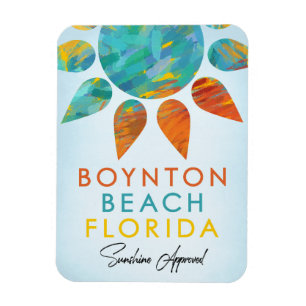 Ímã Boynton Beach Florida Sunshine Viagem