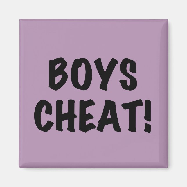 Imã Boys Cheat (Frente)