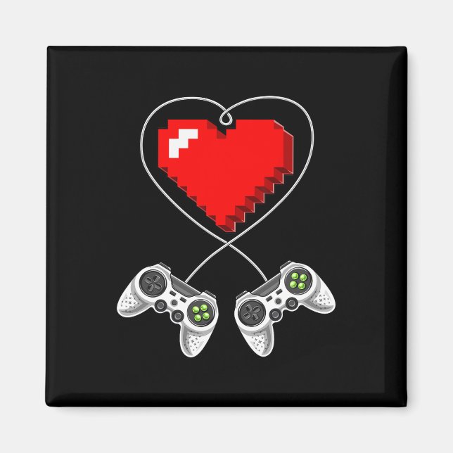 Imã Boys de presentes para jogadores de videogame do d (Frente)