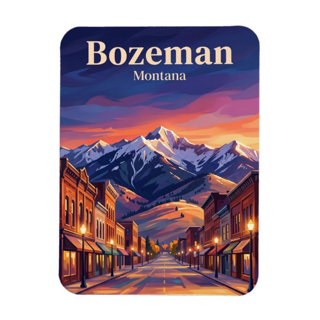 Ímã Bozeman EUA (Vertical)