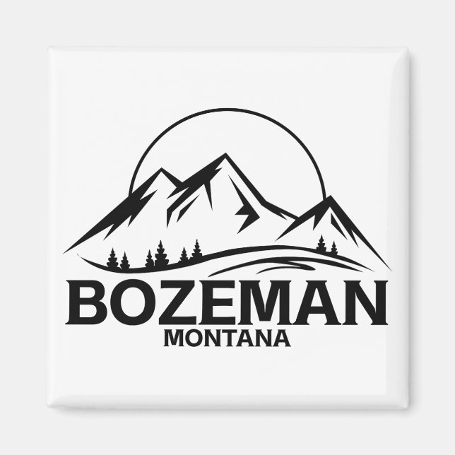 Imã Bozeman, Montana (Frente)