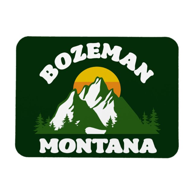 Ímã Bozeman, Montana (Horizontal)