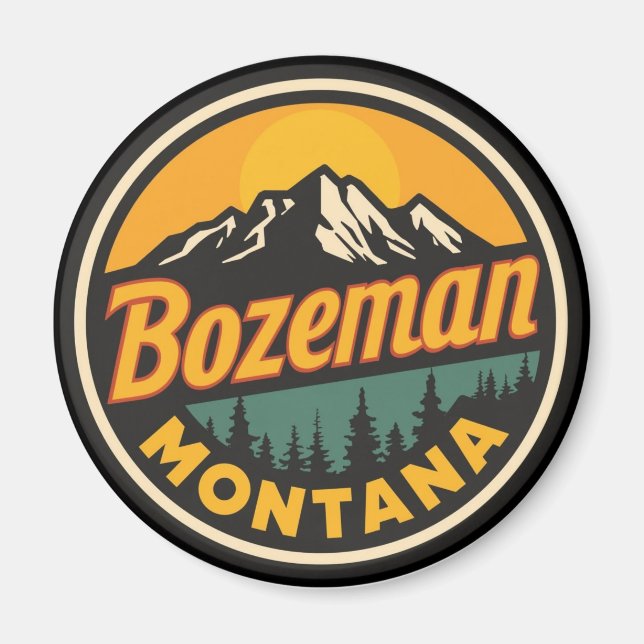 Imã Bozeman, Montana (Frente)