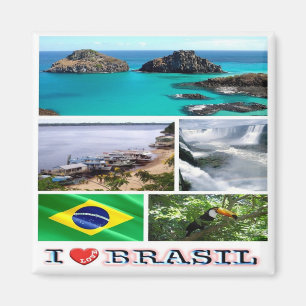 Imã BR - Brasil - I Love