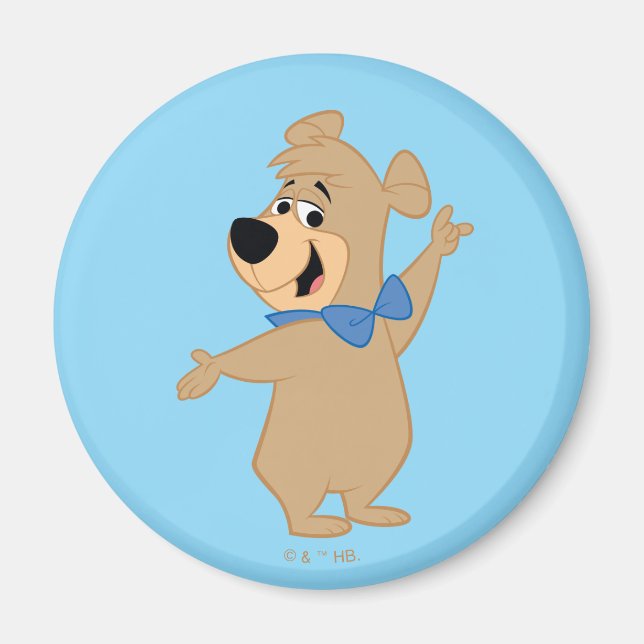 Imã Braços com Urso Boo-Boo Amplos (Frente)