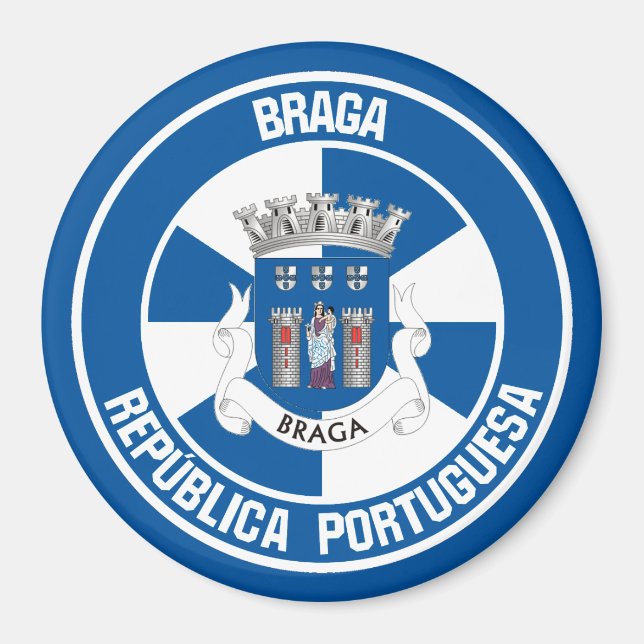 Imã Braga Round Emblem (Frente)