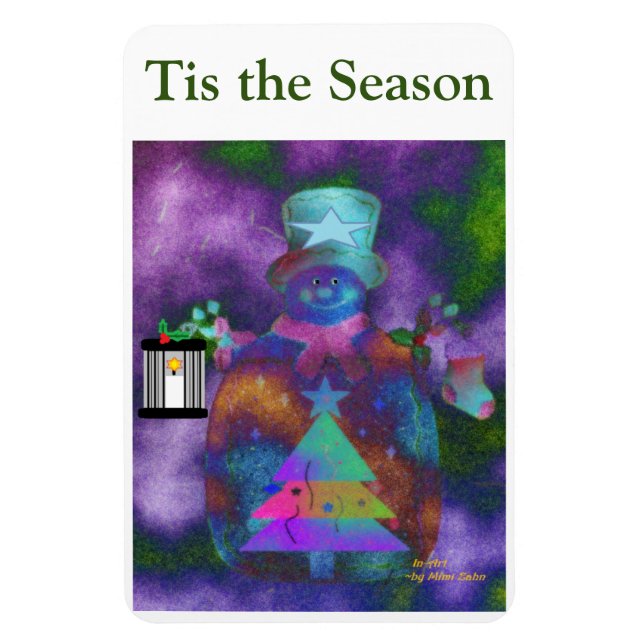 Ímã "Branca de Neve" Personalize 4 x 6 (Vertical)