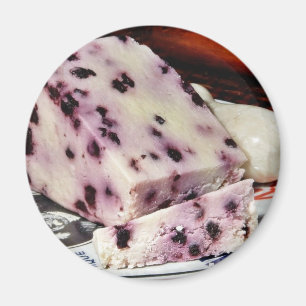 Imã Branco Stilton do mirtilo