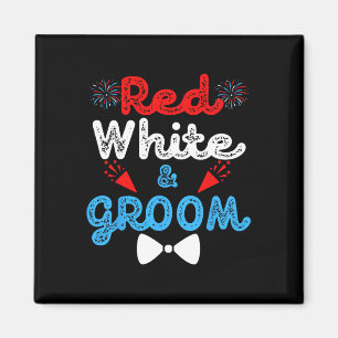 Imã Branco Vermelho E Festa de casamento Engraçada De 