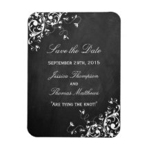 Brancos No Casamento De Chalkboard Salvar A Data